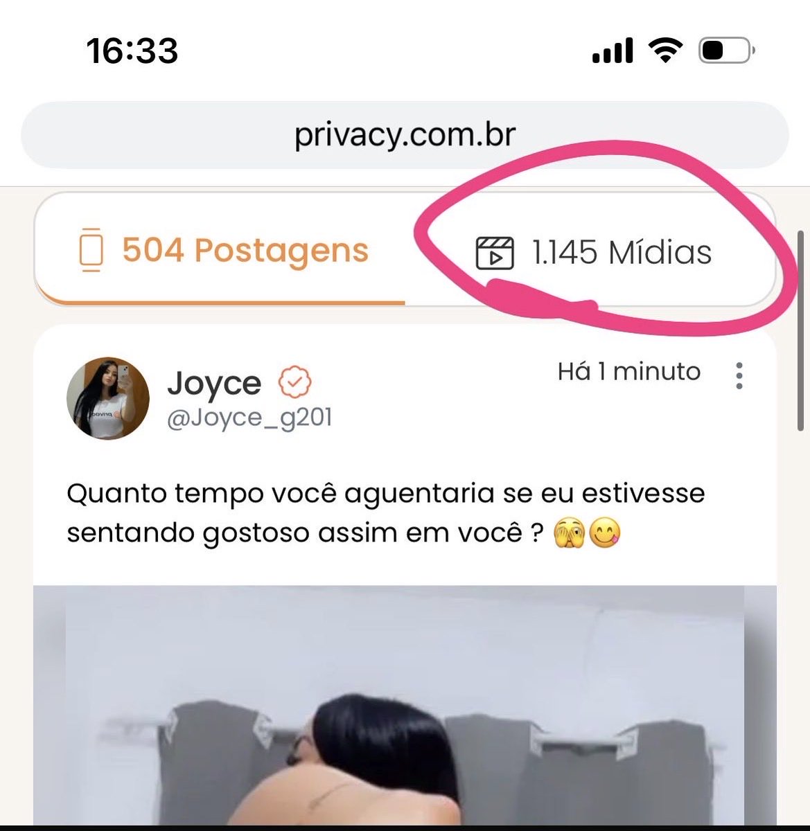 joyce gonçalves tweet media