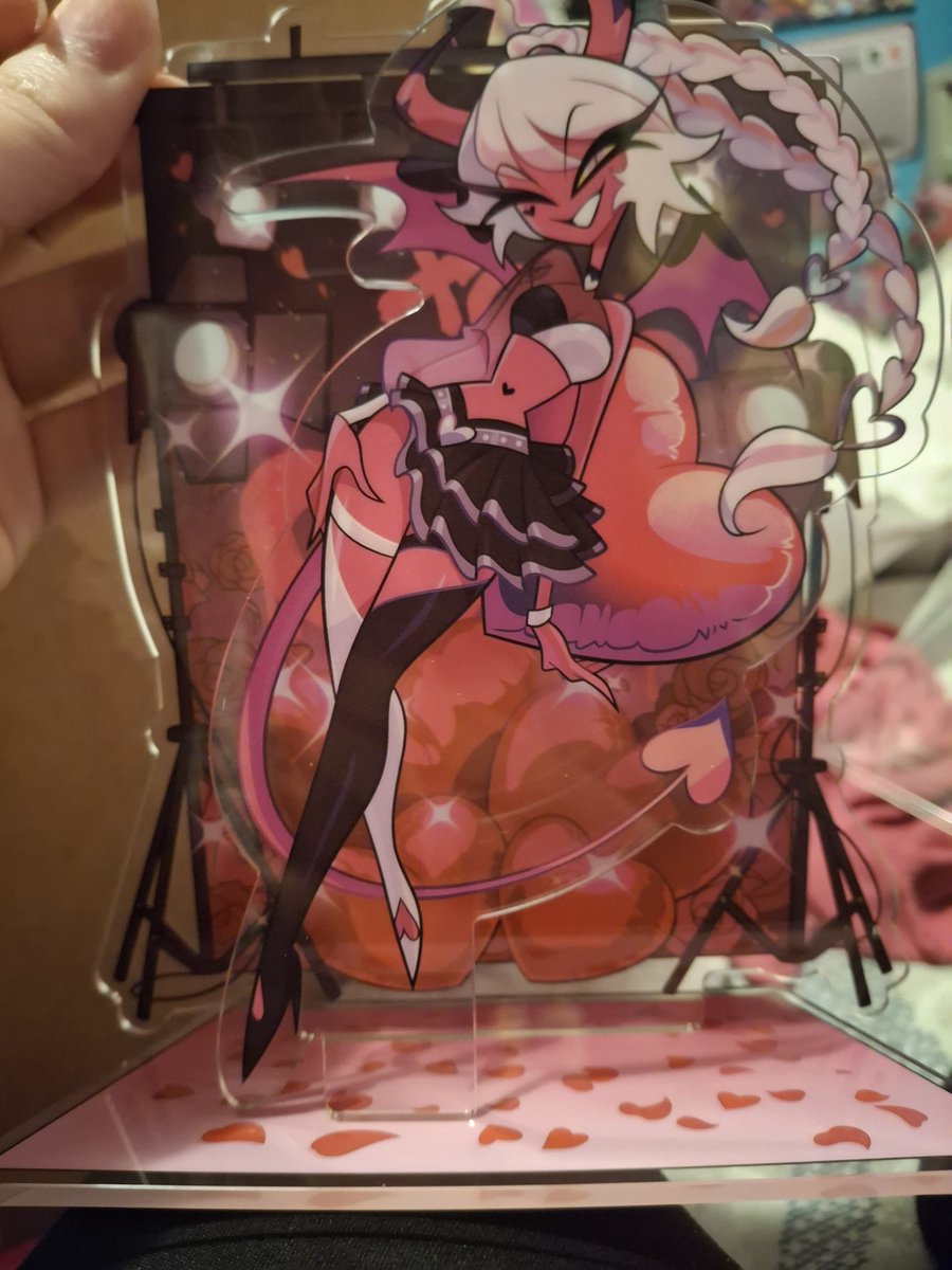 VerosikaFan's tweet photo. New Valentines merch came in !!!  #VerosikaMayday #helluvaboss #helluvaverosika #helluvabossmerch https://t.co/99jGAuE3QK