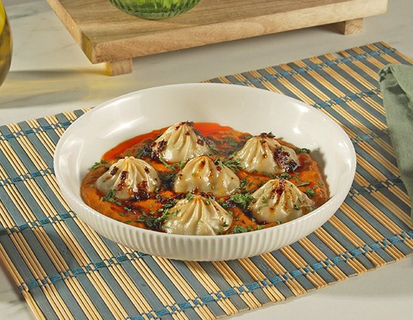 The first signs are here: Butter Chicken Dumplings