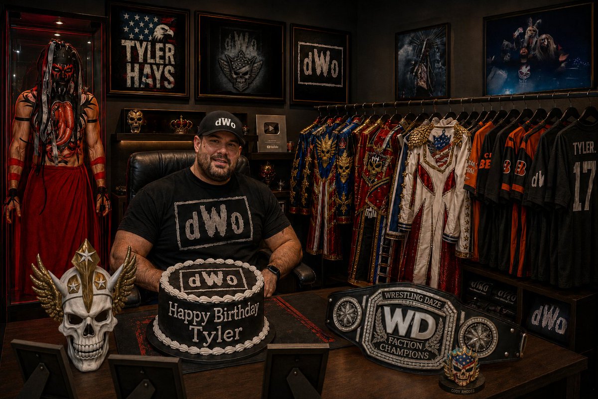 B14ck1ce's tweet photo. Happy Birthday Tyler @CincyJacket28 
hope you have a great day mate
from all of the @Dwo_Family
Appreciate you bro 🎂👌🏻❤️ https://t.co/nSuhkWjFVJ