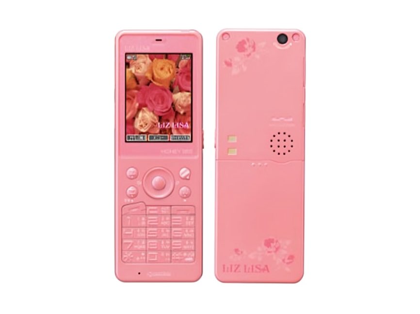 LIZ LISA Honey Bee 携帯電話本体♡超希少！充電器つき♪ liz lisa x honeybee 2 phone collab (2009) ₊˚⊹♡