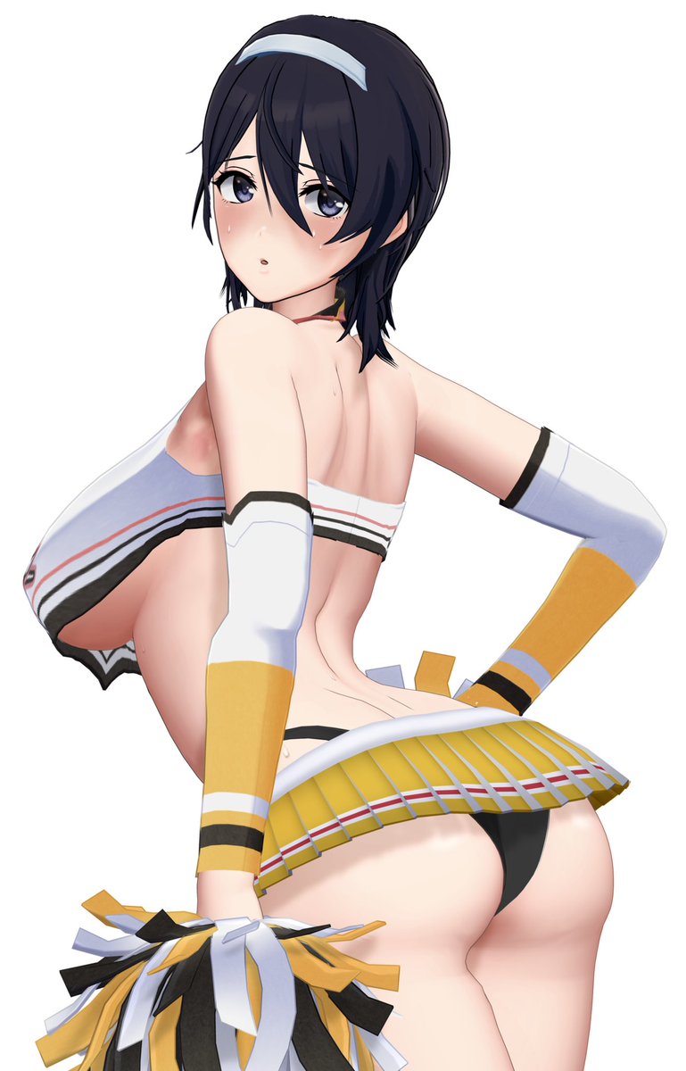 チアガール蓮ちゃん…！✨

#COM3D2