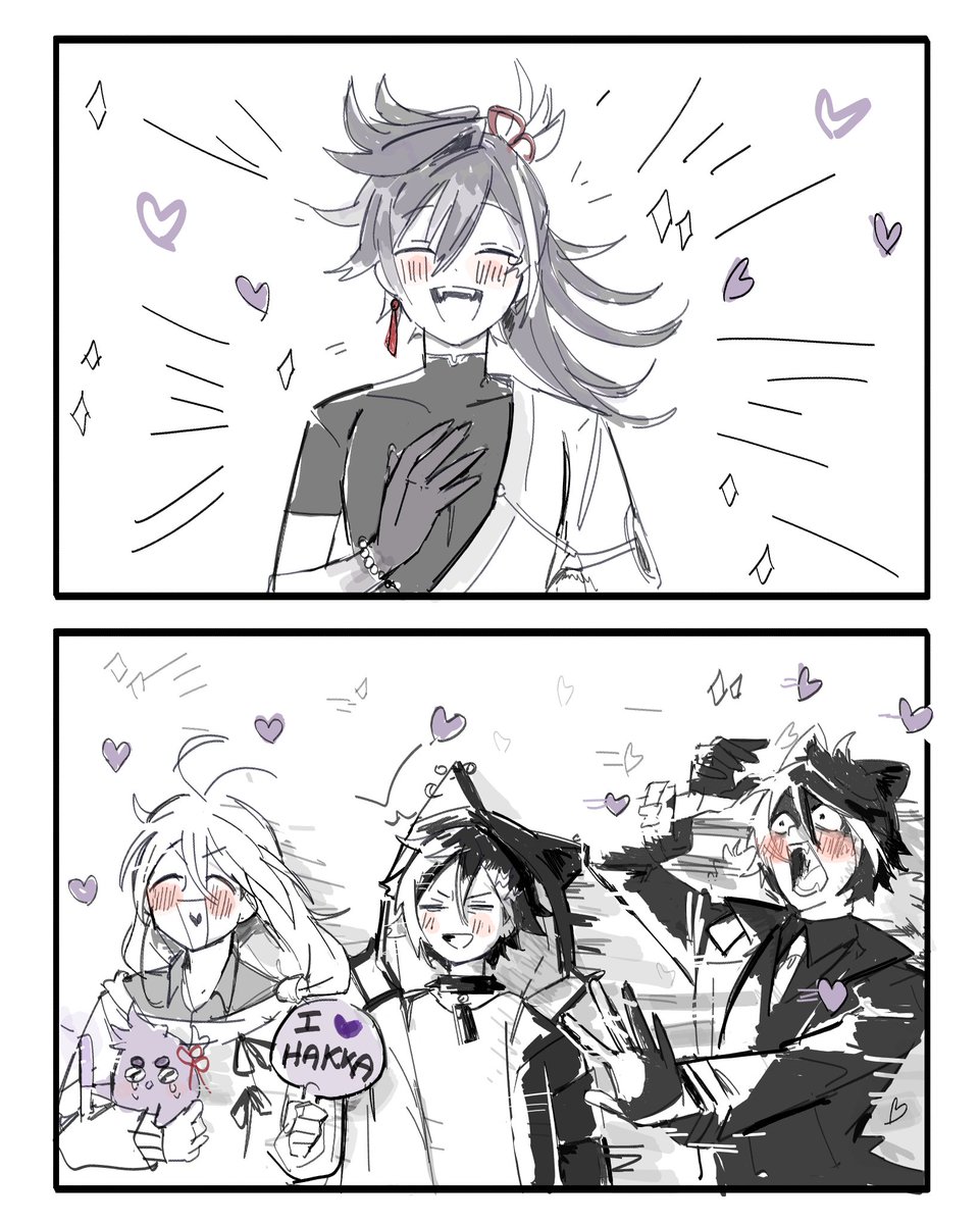✨I LOVE YOU!!✨
#HAKKAMINI3D #ホロスターズ