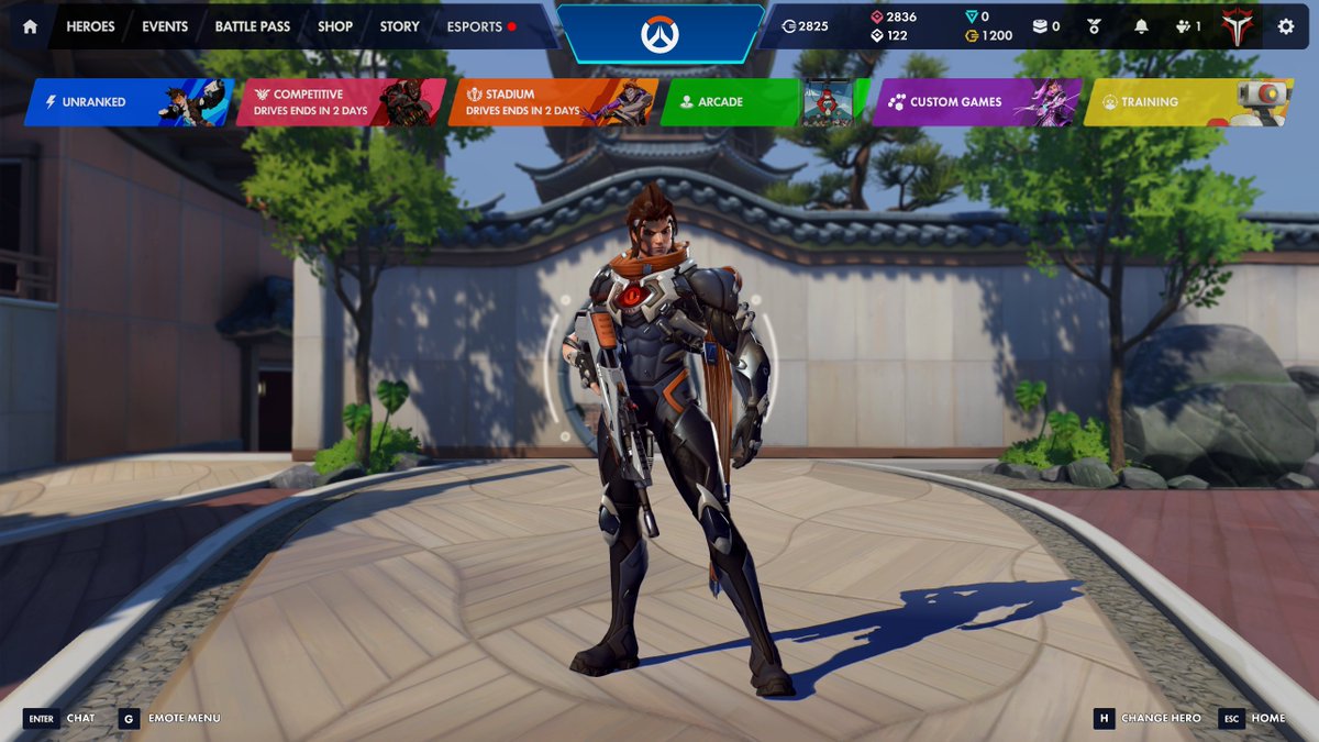 Ruviz_OW's tweet photo. Pues aquí está mi visión de una mejora al menú principal de Overwatch.

El anterior se siente demasiado tosco, vacío e intrusivo.
Con este nuevo diseño he querido darle un aspecto vivo, colorido, social, limpio y sobretodo darle personalidad con los fondos

Espero que os guste :) https://t.co/T6CNhTrrLf