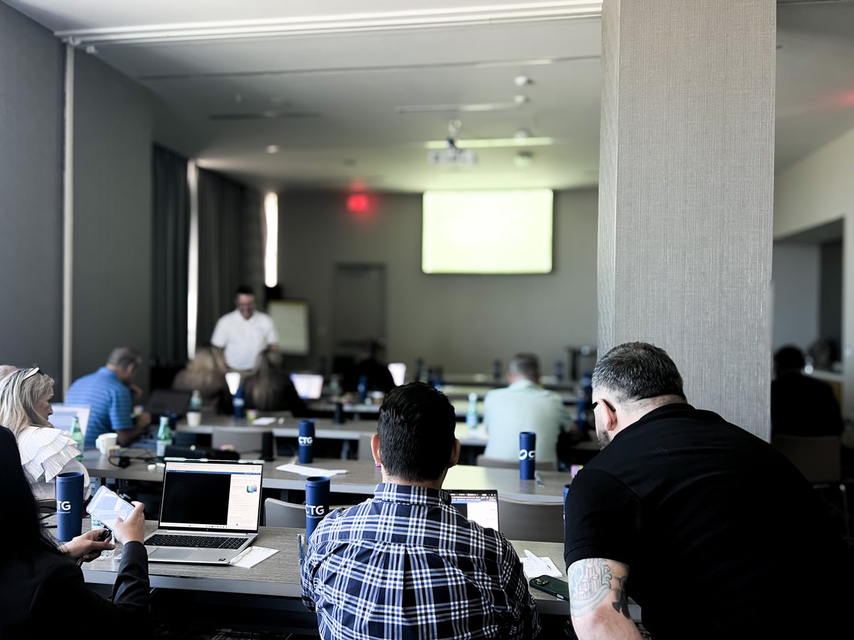 CTGinc's tweet photo. What happens when you have a room full of analysts and give them 8 hours to build?

At Fabric Analyst in a Day, attendees worked through hands-on labs, explored real-world scenarios, and connected to better understand how Microsoft Fabric fits into their day-to-day workflows. https://t.co/xYtnQnIdFP
