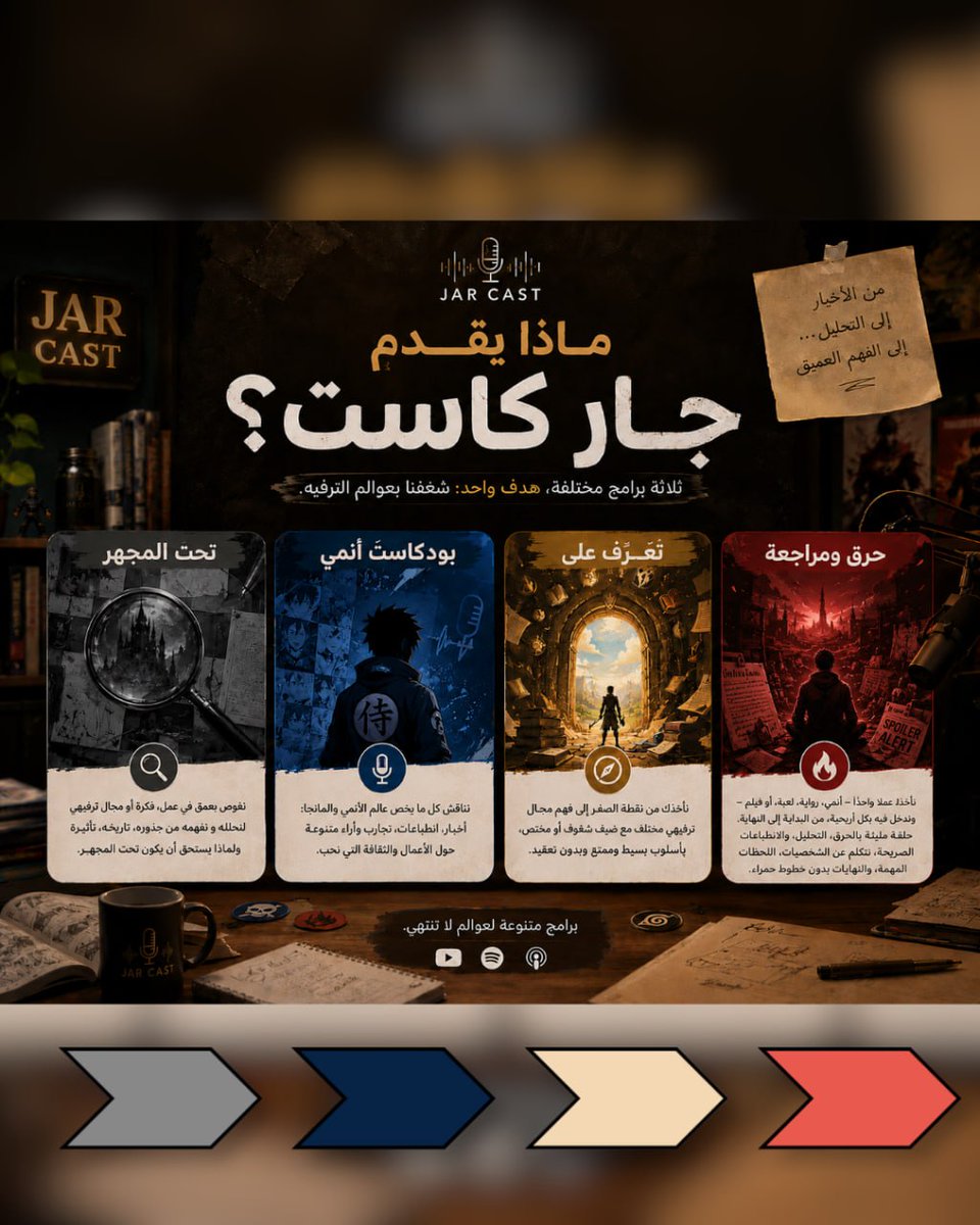 Jar Cast || جار كاست tweet media