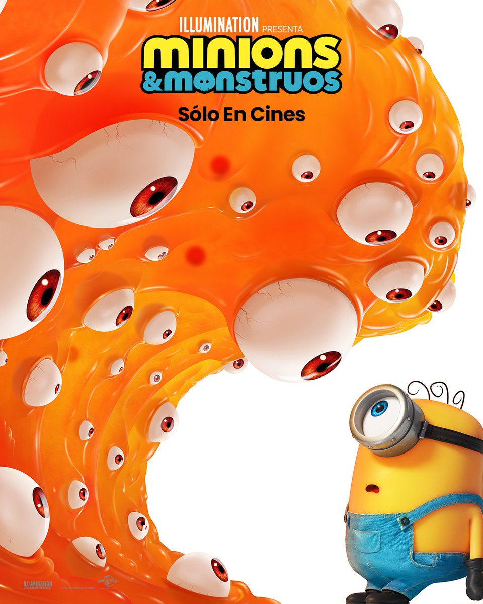 AndesFilmsCL's tweet photo. James tiene una visión. No te pierdas #MinionsYMonstruos, el 2 de julio, sólo en cines. https://t.co/xjqdFIC2Ps