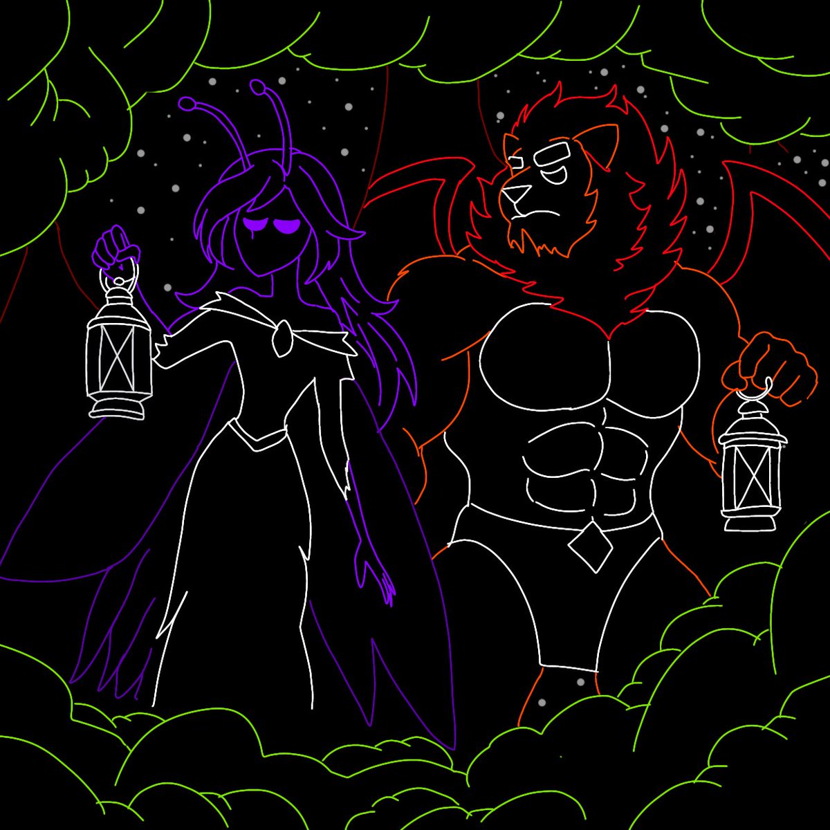 Proxilext12's tweet photo. 🖤The beginning of the story
Prologue (part 3)
After the fall of the kingdom, the monster took the king and queen's daughter. Her parents, though wounded, searched for her, but...
#MuscleArt #StrongStyle
#CartoonArt #digitalart #BuffCharacters #Muscleanimation https://t.co/RALUR0Y8pt