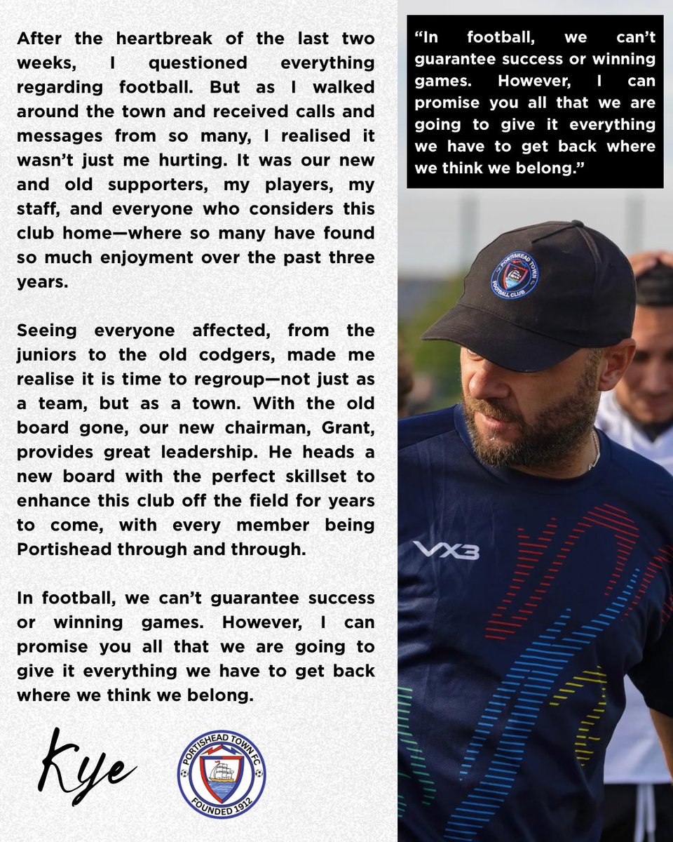 Portishead Town FC tweet media