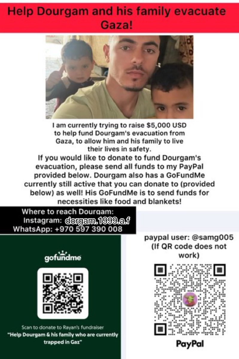 igloospit's tweet photo. updated with dourgams new instagram username
to my knowledge, his gofundme has been static as well alongside my paypal accepting evacuation funds
please send anything you can https://t.co/Xkecby2o6M