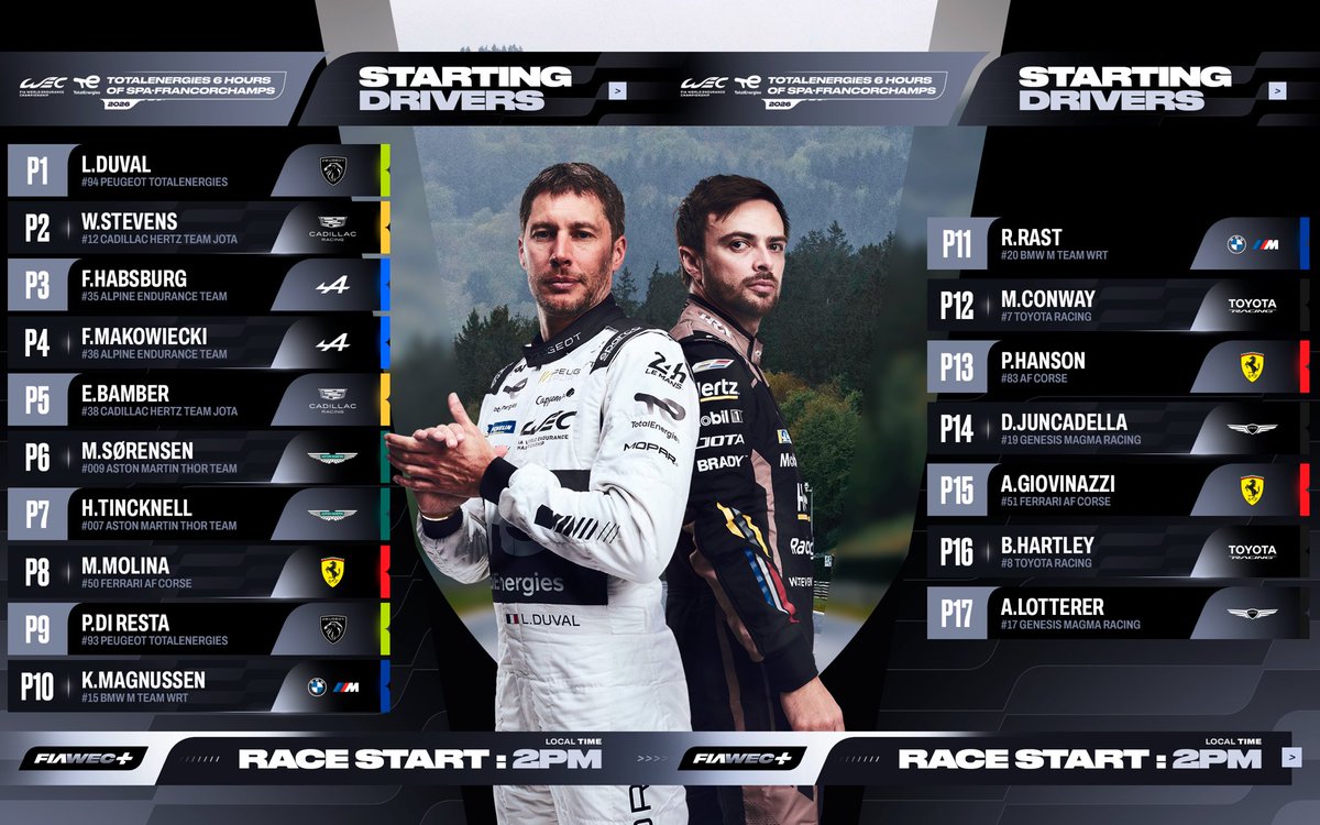 FIA World Endurance Championship tweet media
