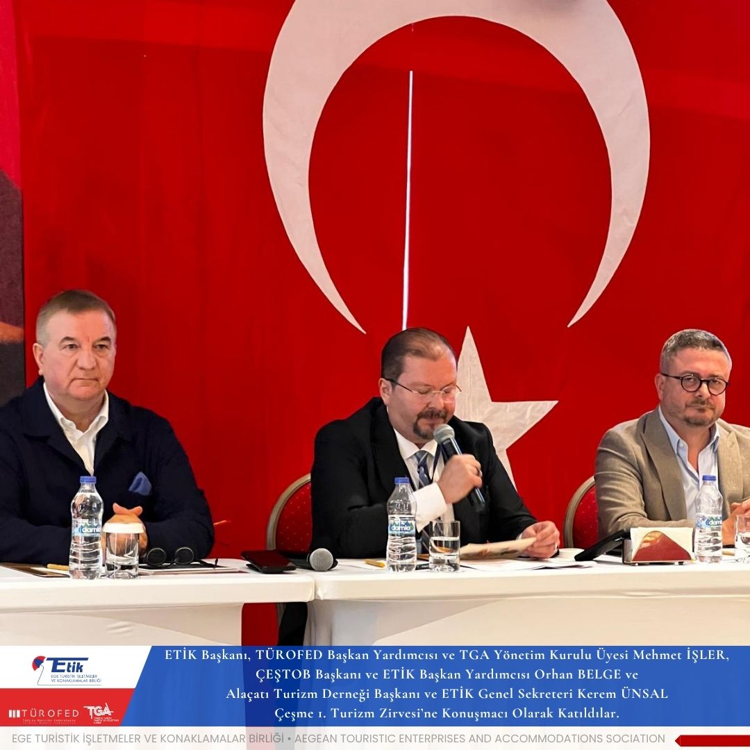 Ege Turistik İşletmeler ve Konaklamalar Birliği tweet media