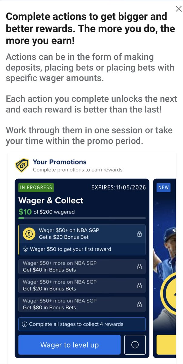 DataBasedBets's tweet photo. According to a targeted survey, Fanduel is aiming to roll out an “earn your promos” system soon. Seems likely this will be in addition to their existing promo system, but we’ll have to wait to find out https://t.co/KRxme9HUBj