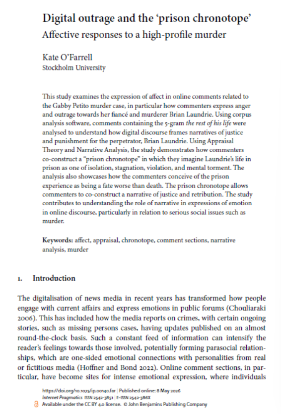 Internet Pragmatics tweet media