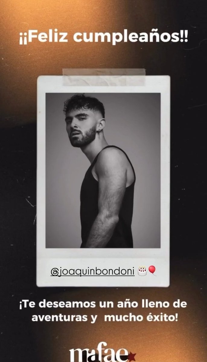 📱| <a href="/JoaquinBondoni/">Joaquin Bondoni</a> via ig storie de mafaetalent

#JoaquinBondoni