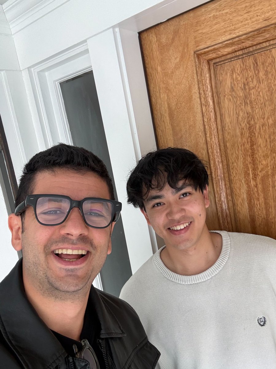 uguryektabasak's tweet photo. visited the @miraglasses hacker house / office today and tried the glasses. this is nuts.

context: i spent 3 dense years on optical design for AR displays and eye-tracking algorithms in a research lab. and, the second brain concept is something that i have been thinking deeply about for a long time. few things excite me more than the combination of those two.

@AnhPhuNguyen1 made the right call here.

most AR glasses chase visual fidelity. high-quality displays mean big form factor, big batteries, devices people don't actually wear. mira inverted the priority: simple monochrome waveguide for text, all the depth in the AI layer.

result: 39 grams. you actually wear them all day.

what stood out:
- the AI is the product. it listens, transcribes, memorizes concepts, sends emails. real-time fact-check on a live conversation is wild!

- multi-language works. tested in english and turkish. no problem at all.

- prescription option built in. I am sure you will like it @Scobleizer i remember how frustrated you were with Ray-Ban Meta demo at their showroom.

- the office is shipping. i saw boxes going out. the energy is the kind you want to bet on.

i am sure next versions will compound fast.