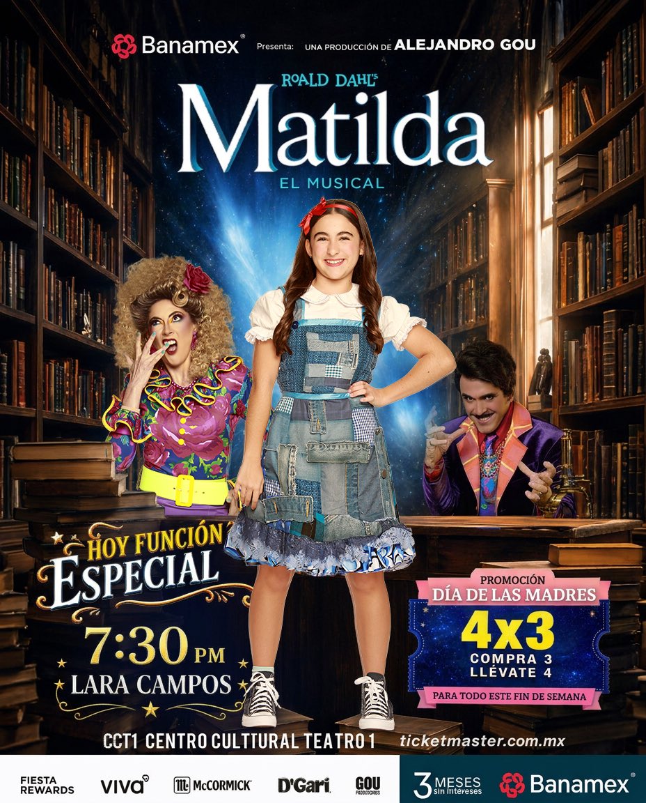 Matilda El Musical tweet media