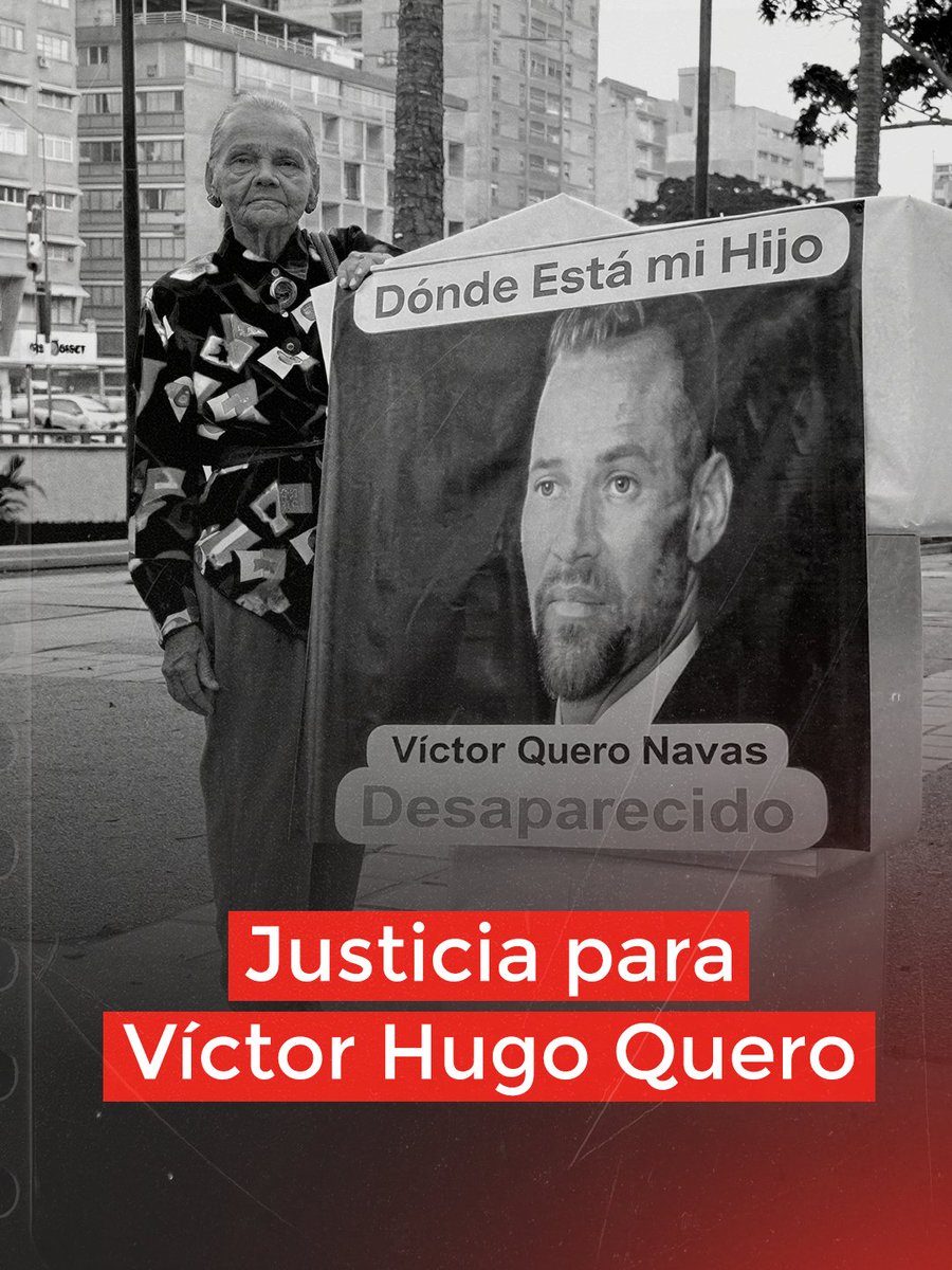 VotoJoven's tweet photo. Exigimos verdad, justicia y garantías reales de derechos humanos.

Exigimos la libertad de todos los presos y presas políticos.

Exigimos justicia para Víctor Quero y su familia.

#AnheloDeDemocracia https://t.co/jGIMBHorMd
