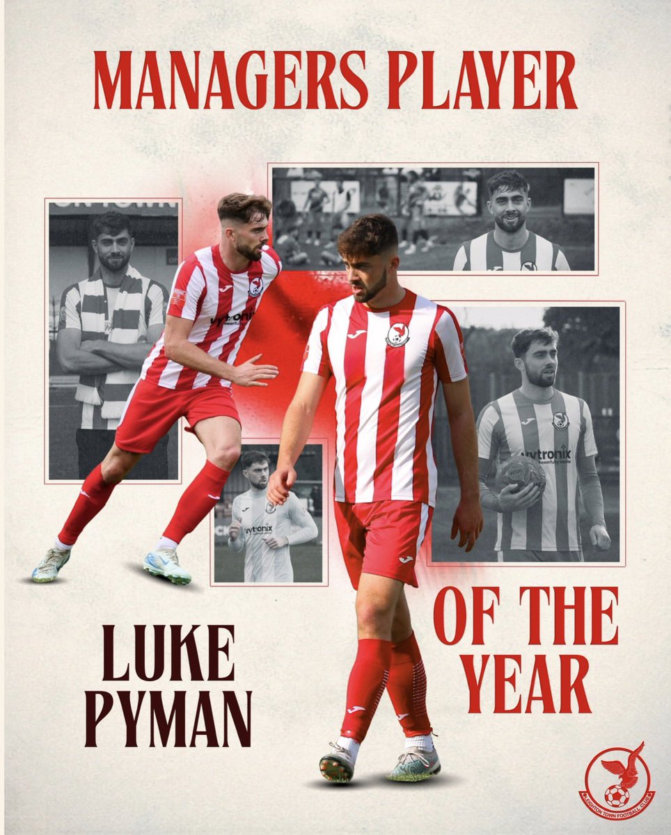 LeightonTownFC's tweet photo. 𝐌𝐀𝐍𝐀𝐆𝐄𝐑𝐒 𝐏𝐋𝐀𝐘𝐄𝐑 𝐎𝐅 𝐓𝐇𝐄 𝐘𝐄𝐀𝐑! 🏆 

Another trophy for the Pyman mantelpiece, congratulations to our very own, who receives the praise of our coaching team after a brilliant campaign 👏

#YourTownYourTeam https://t.co/9HOX0KXfo2