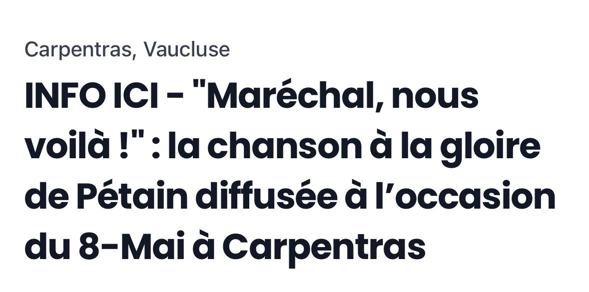 Pardon ?