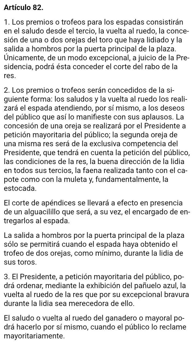 Y para colmo …

El toro ha pasado de puntillas por el tercio de varas. Estocada caída, tirando a bajonazo. 

En pocos segundos, sin petición del respetable, el presidente ha sacado los dos pañuelos blancos y el pañuelo azul.

Madrid merece un palco con criterio y rigor.