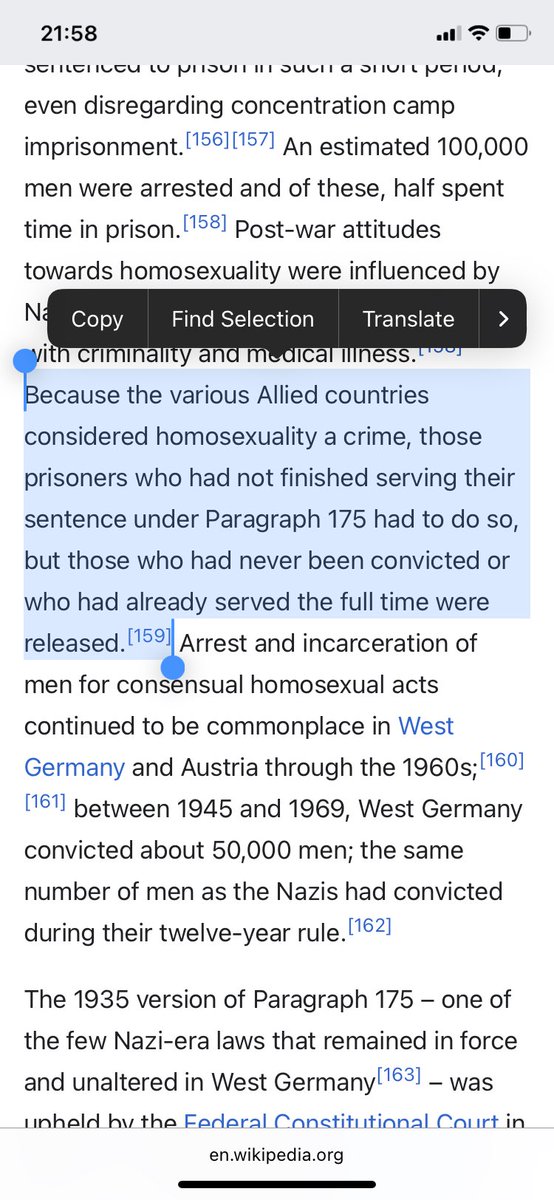 May 8th 1945 marked the end of WWII and the capitulation of Nazi Germany. I think we should also remember homosexual victims of the Nazi regime. Especially those whose life didn’t substantially improve due to the Allied forces‘ stance towards same sex sexualities.