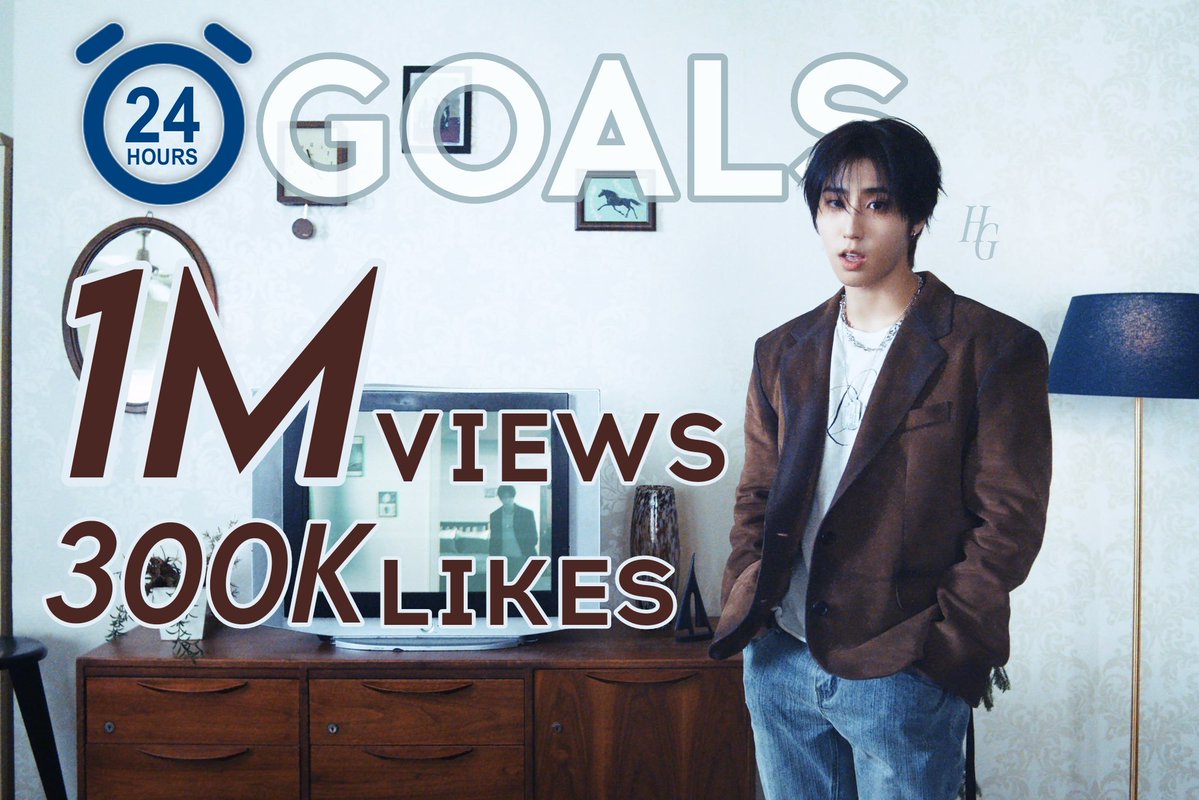 🌟 "𝗯𝗮𝗰𝗸 𝘁𝗼 𝗹𝗶𝗳𝗲" 𝗴𝗼𝗮𝗹𝘀

⏰24 HOURS
- 1M views
- 300k likes

‼️Vote for HAN on the ASEA for "The Best OST"
✅ ALL apps have a daily voting limit
- mubeat: 200 tickets/votes per day
- podoal: 10,000 jelly = 200 votes per day
- my1pick: 10,000 hearts = 200 votes per