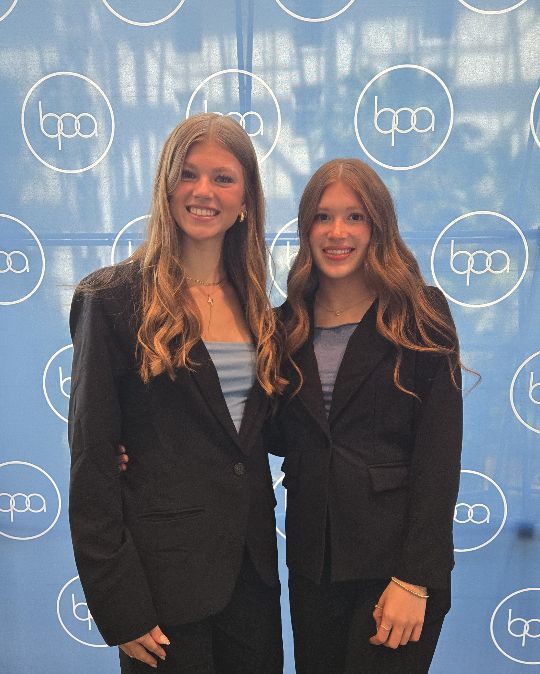 WMBPA's tweet photo. Audrey and Sophie competed in the Presentation Team final round earlier today! They said that it went well - hoping to see them on the podium tomorrow! https://t.co/dg7p4YAhyW