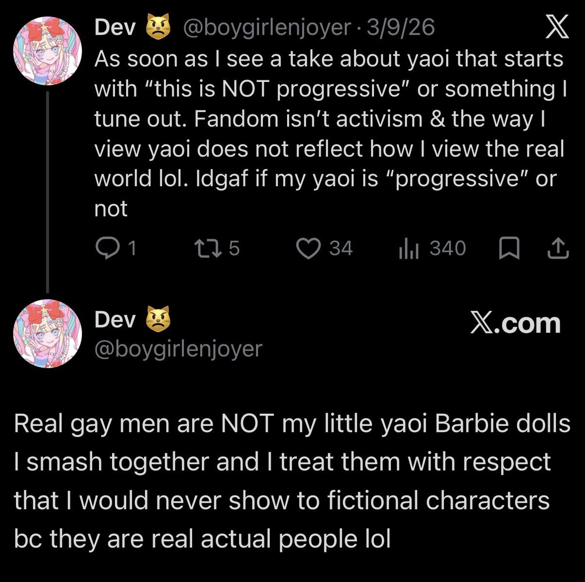 Fuck it, bringing this back