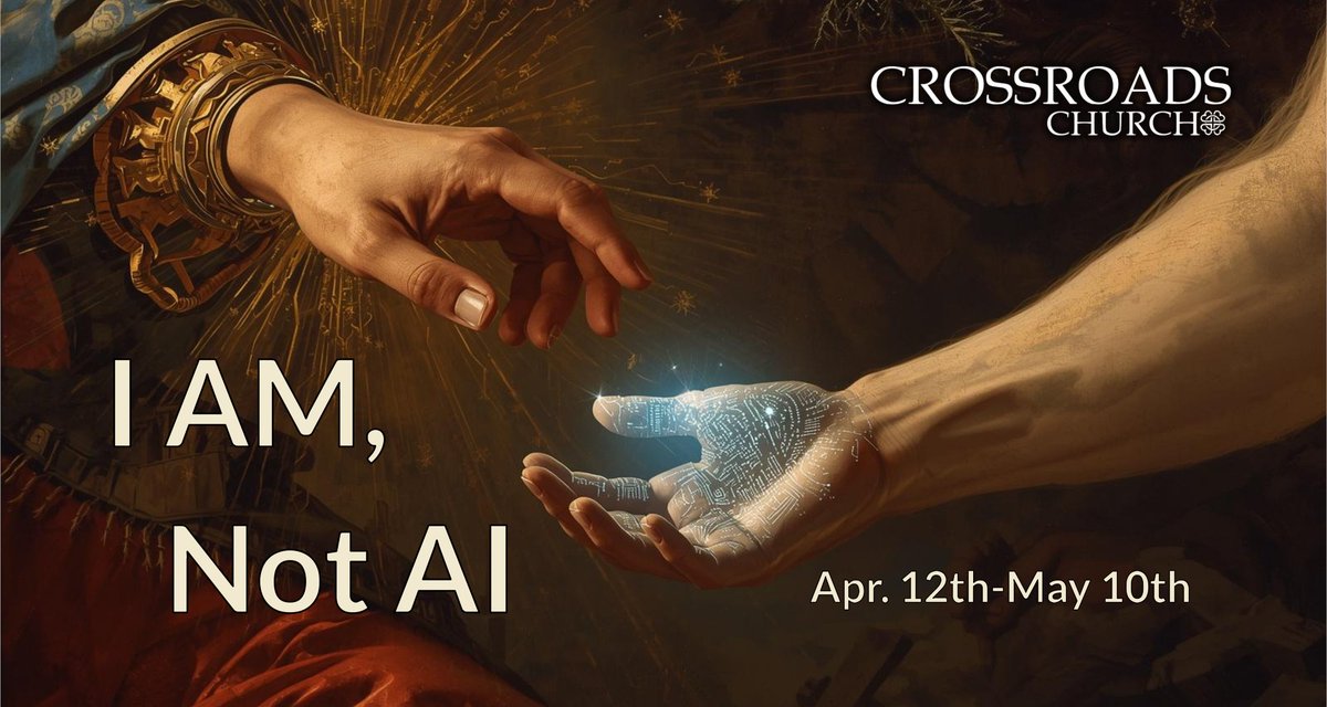 DeuelGordon's tweet photo. There has never been a better time to be human! AI is constantly trying to fix us, but God isn't looking for perfection, he perfects us with his grace.  It is often in the messes of life that we encounter grace.   - https://t.co/qXN5PhcqXg https://t.co/lOPQ91BnYZ