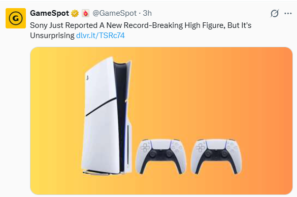 Saved You A Click Video Games tweet media