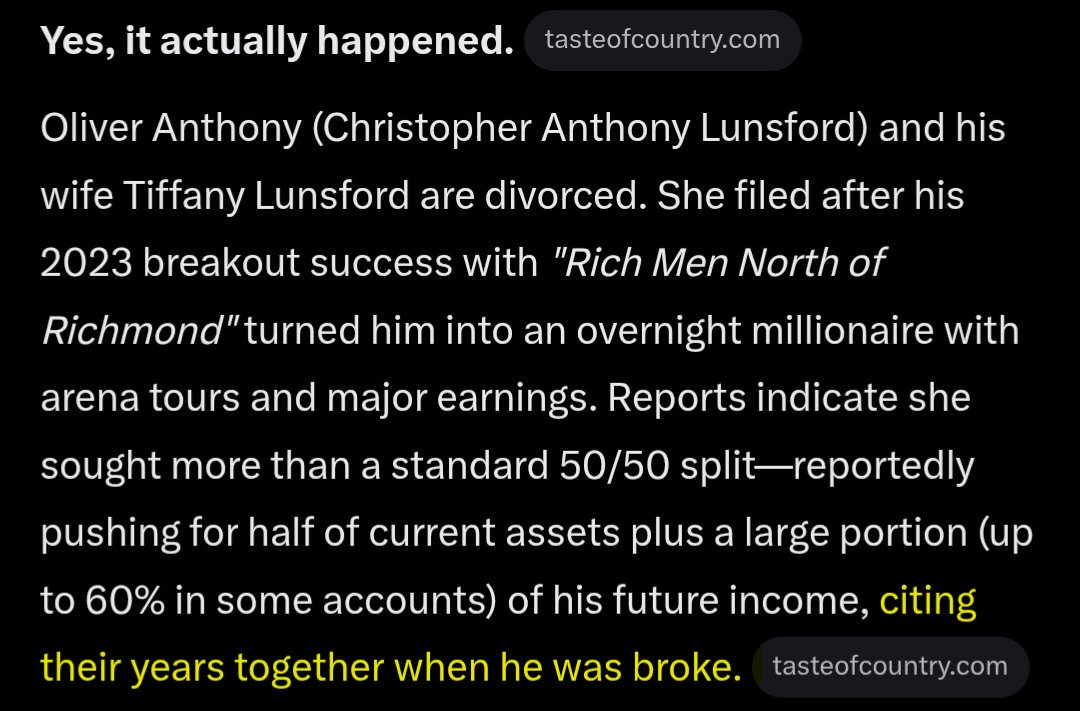 There's energy released when a rich guy gets divorced, like splitting an atom

all this money rushing into retarded &amp; irresponsible hands - suddenly "bioavailable", so to speak, to the system

I bet there was a small army dedicated to engineering this divorce specifically