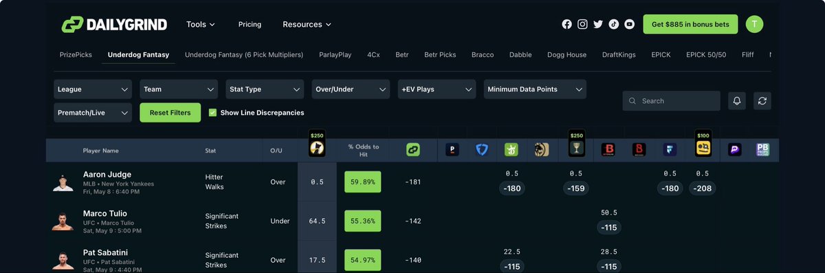 The Bettor Bat (+EV) tweet media