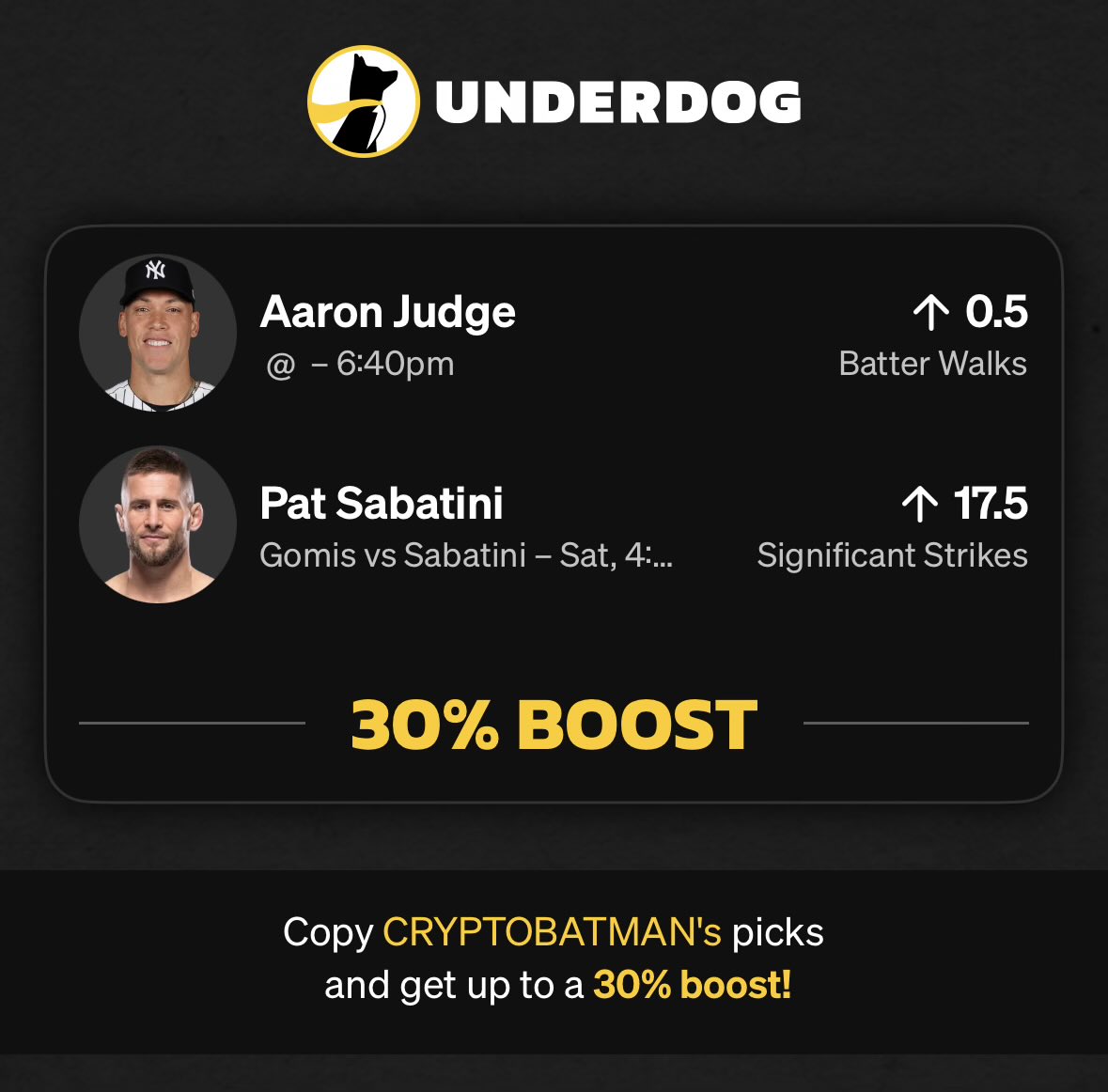 The Bettor Bat (+EV) tweet media