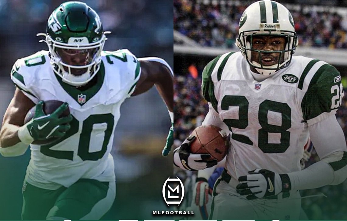 DWC_1985's tweet photo. Our future is bright.

We got Curtis Martin from New England @ 25 years old.

We just extended Breece Hall long-term @ 24 years old. 

#JETS https://t.co/uGcmrUAVxe