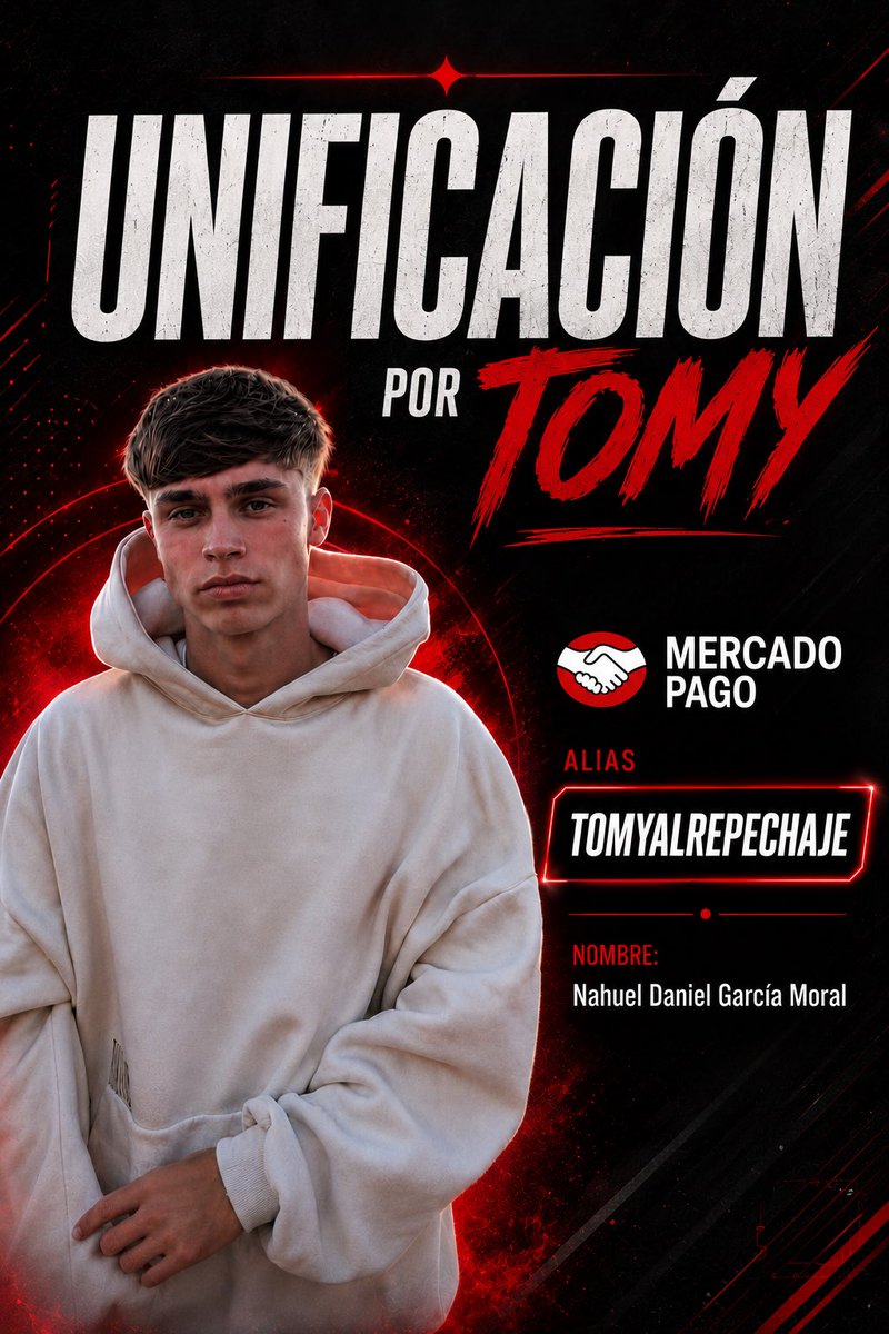 Bueno, ya cada vez va quedando menos para el repechaje y ando mas motivado que nunca. Cada día que pasa sigo demostrando que soy el que mas ganas tiene de volver y el que mas se lo merece. Si ven el esfuerzo y quieren verme cambiar la historia y quieren bancar, lo agradeceria🙏
