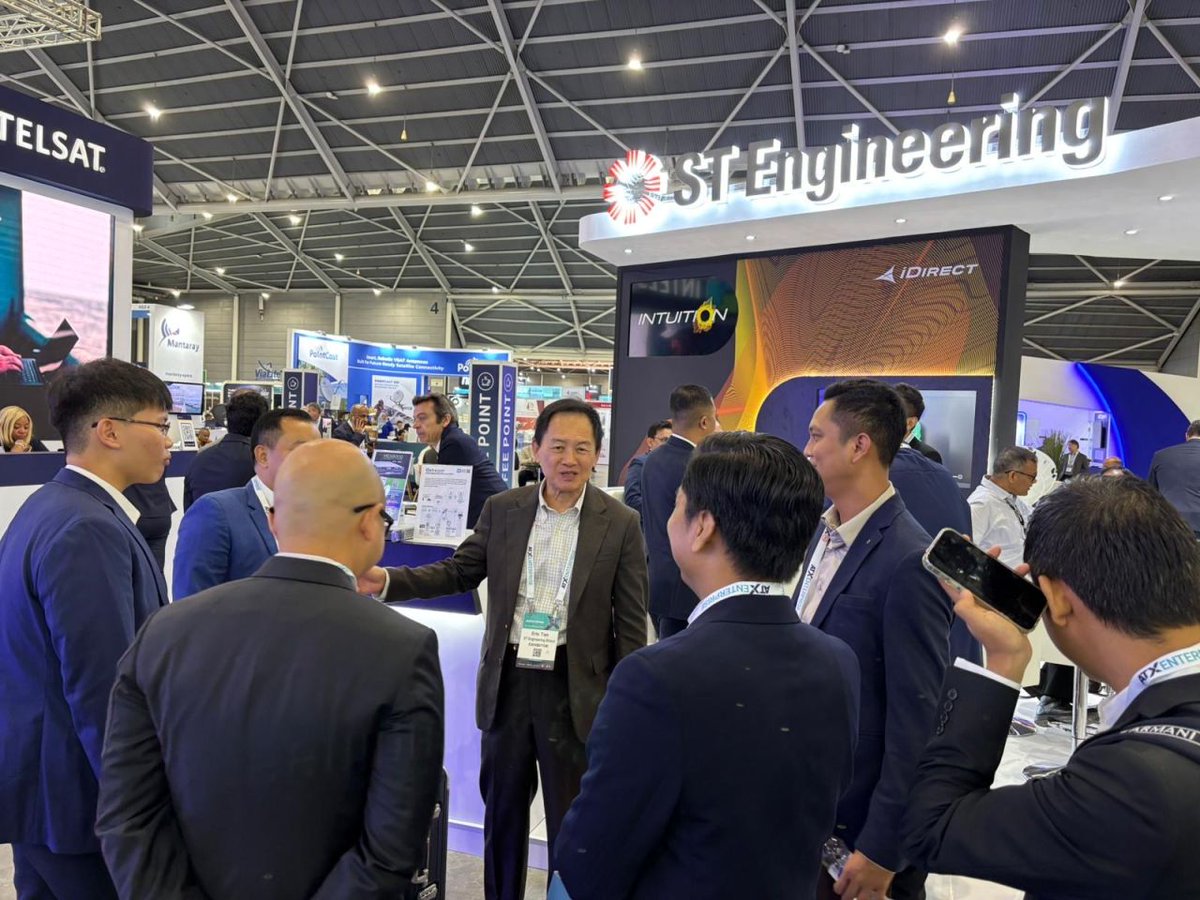 ST Engineering iDirect tweet media