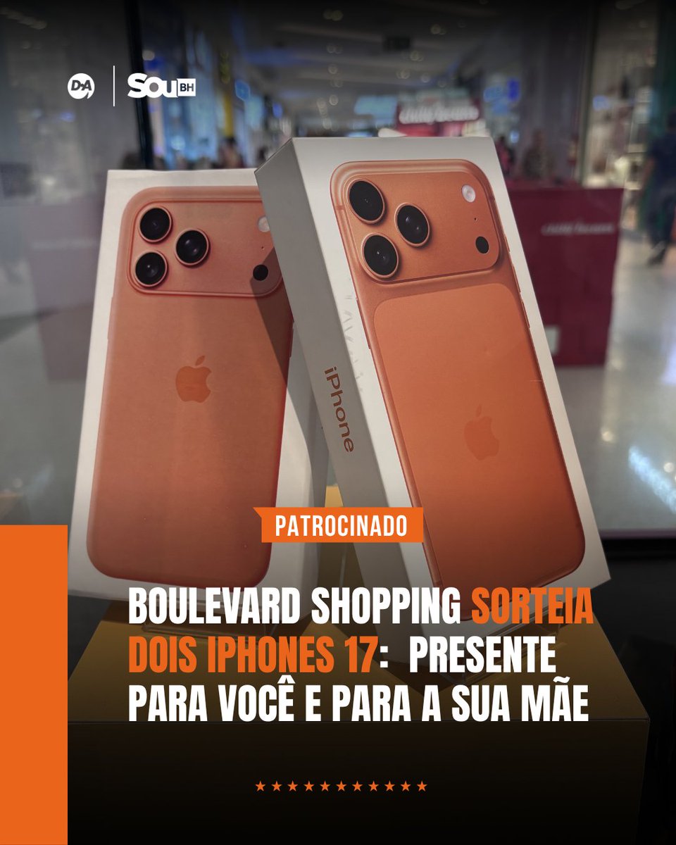 eusoubh's tweet photo. Mês das mães no Boulevard Shopping terá sorteio de iPhones 17 e brinde exclusivo

https://t.co/sYpJ033FI0 https://t.co/mzRo56BHoZ