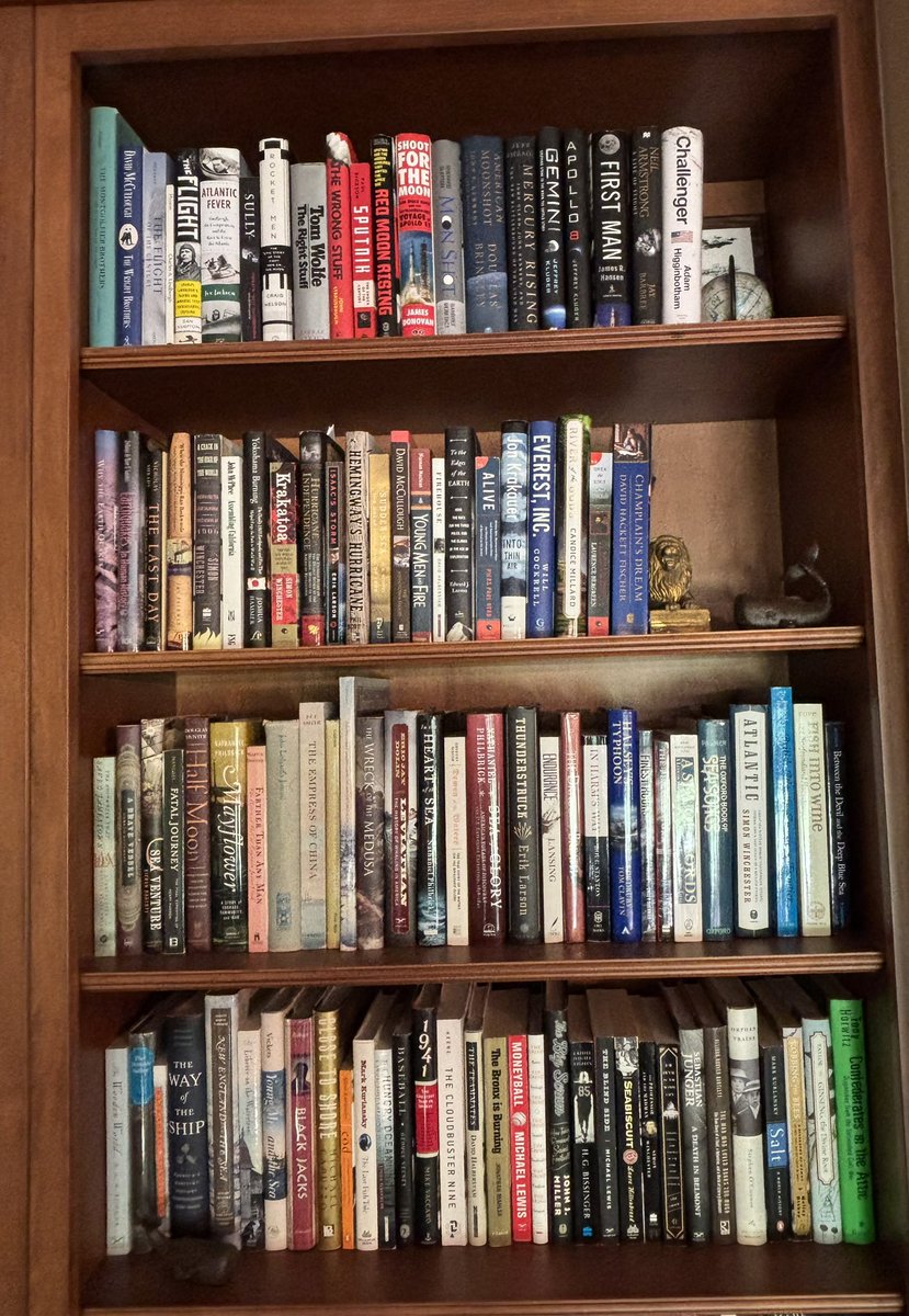 TWilliamsAuthor's tweet photo. #Randombookshelfie
Dramatic & Compelling Non-Fiction Adventure & Exploration Edition. https://t.co/MHGIaz14SC