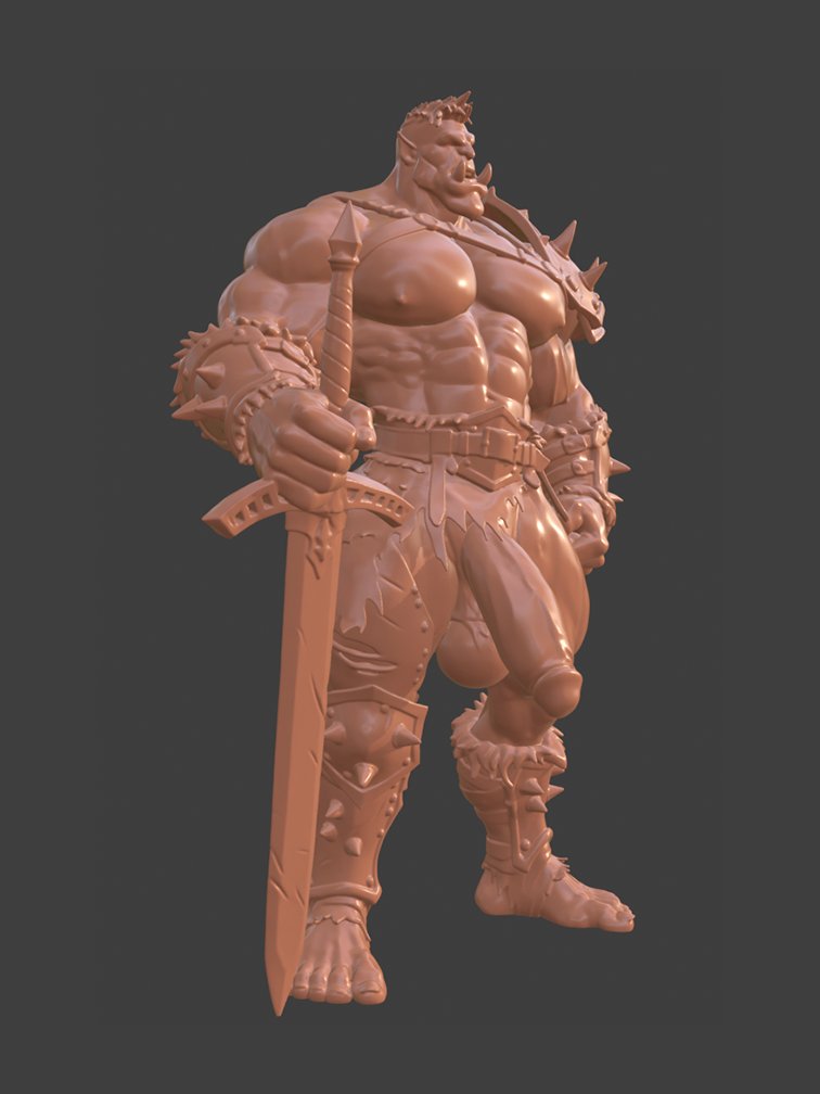 devilmaythrust's tweet photo. The Orc Army welcomes a new member!

Sword version available now https://t.co/OHD4eUo5i2 https://t.co/Zh4bVaapQ7