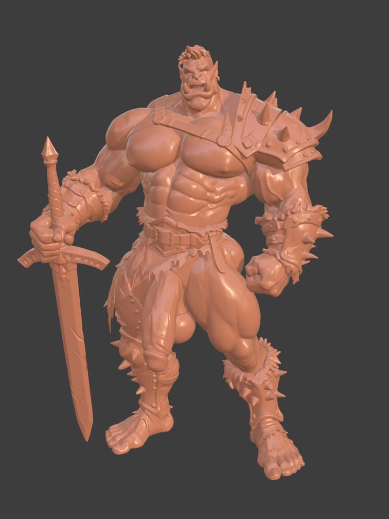 devilmaythrust's tweet photo. The Orc Army welcomes a new member!

Sword version available now https://t.co/OHD4eUo5i2 https://t.co/Zh4bVaapQ7