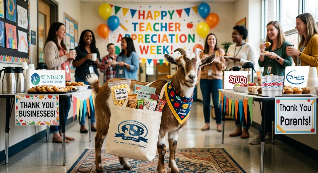 GroesbeckGoats's tweet photo. A special thank you to those who donated in recognition of Teacher Appreciation Week! https://t.co/1jwvJK0t2I