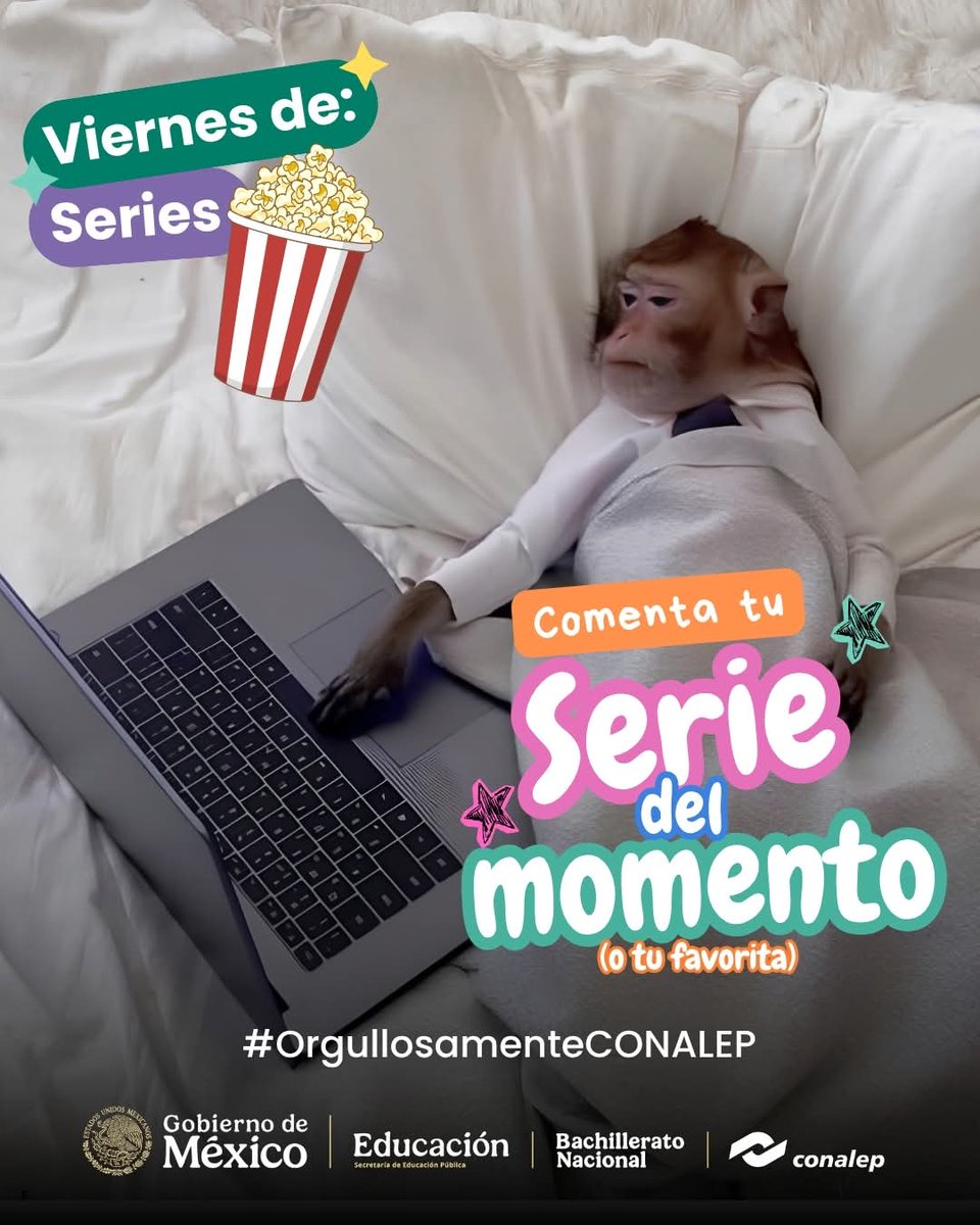 VConalepii's tweet photo. Conalep Iztapalapa II.
🎬✨ ¡Viernes de series! ✨🎬
Sabemos que siempre hay una serie que nos tiene atrapados… 👀🔥
👉 Cuéntanos, ¿cuál es tu serie del momento?
La que no puedes dejar de ver, la que te roba horas de sueño pero vale totalmente la pena. 😅
#OrgullosamenteCONALEP https://t.co/PPVVe9CSJm