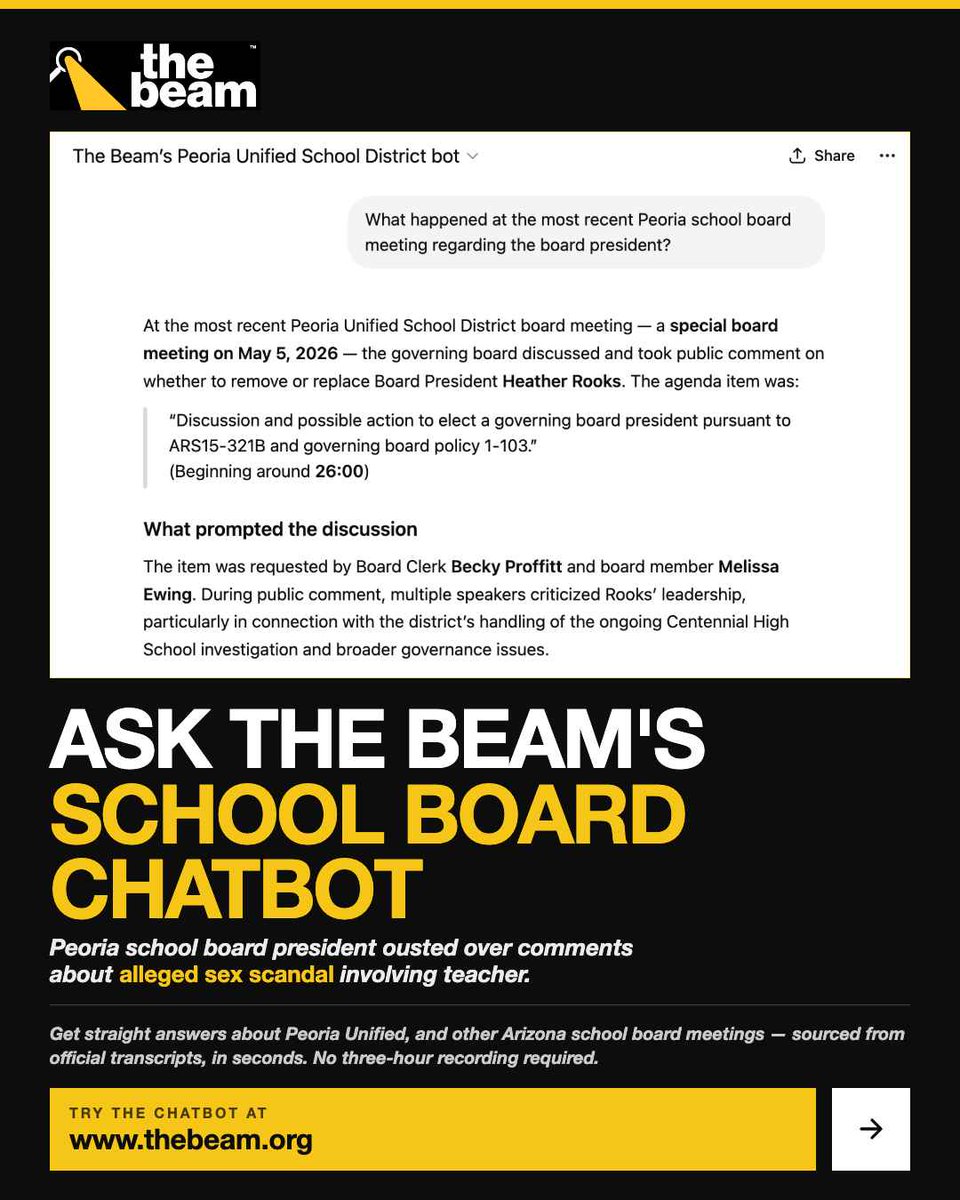 The Beam tweet media