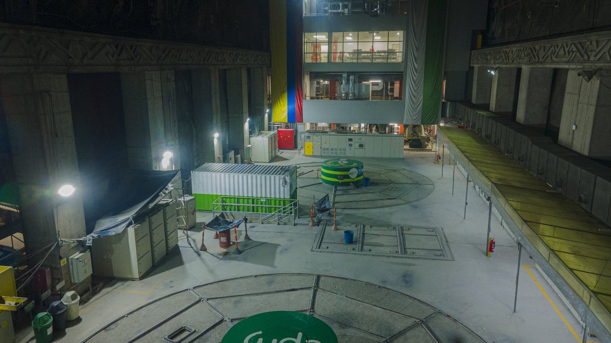 EPMestamosahi's tweet photo. La casa de máquinas de Hidroituango es el corazón energético del proyecto. En su interior, se encuentran las turbinas y generadores que transforman la fuerza del agua en electricidad para millones de personas.
Un gigante invisible que late con la fuerza del río. ⚡ https://t.co/Bcac4x3xCn