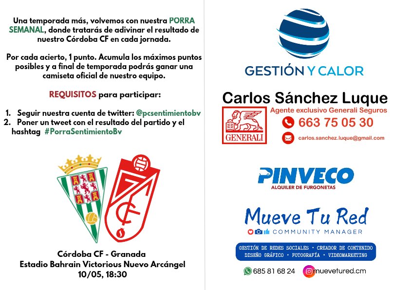 Peña Cordobesista Sentimiento Blanquiverde tweet media
