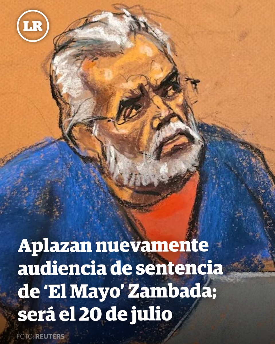 ⚖️ Aplazan nuevamente audiencia de sentencia de ‘El Mayo’ Zambada; será el 20 de julio

La audiencia de sentencia contra Ismael “El Mayo” Zambada, histórico líder del Cártel de Sinaloa, detenido en 2024, se aplazó nuevamente y se llevará a cabo el 20 de julio.
