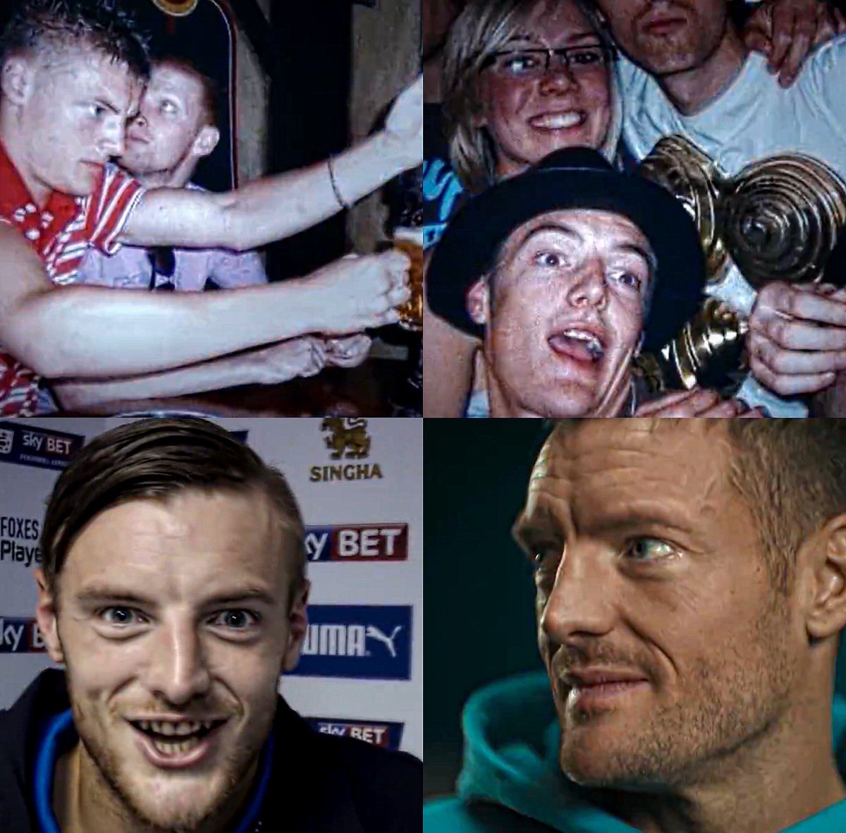 Pero qué lindo, señores. Netflix reveló las primeras imágenes del documental sobre Jamie Vardy que saldrá el 12 de mayo.

El documental muestra imágenes inéditas de Jamie a los 20 años trabajando en una fábrica, por la tarde jugando en un equipo de séptima división y por la