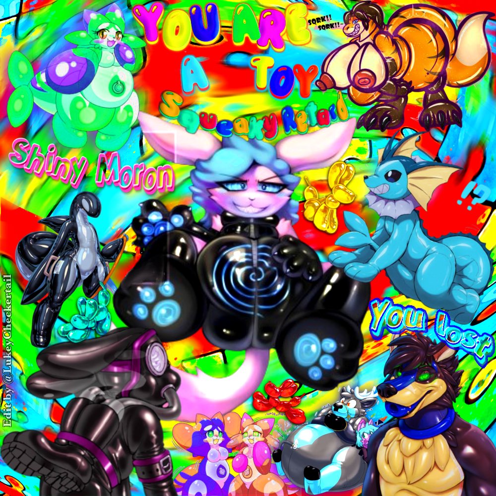 LukeCheckertail's tweet photo. You misheard the slogan. It’s supposed to be…
🌀🌀🧩🤤AUTISM SQUEAKS🧩🌀🥴
GO FWICKEN STUPID🧩FOR RUBBER TOYS AND BALLOONS ASPIE😍🧩🌀

YOU ARE A TOY YOU ARE A SQUEAKER YOU ARE A POOLTOY YOU ARE A SHINY BALLOON MADE TO TRIGGER AUTISM https://t.co/UWBTqPJnAW