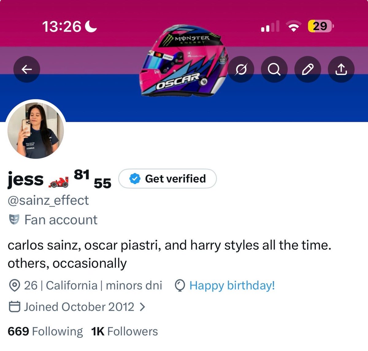 jess 🏎️ ⁸¹ ₅₅ tweet media
